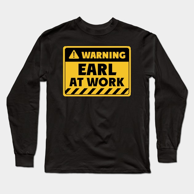 Earl at work Long Sleeve T-Shirt by EriEri